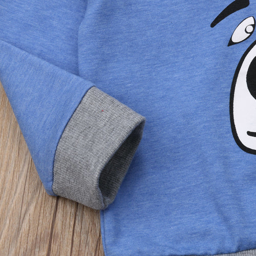 Newborn Toddler Baby Girl Boy Hooded Sweater