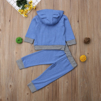 Newborn Toddler Baby Girl Boy Hooded Sweater