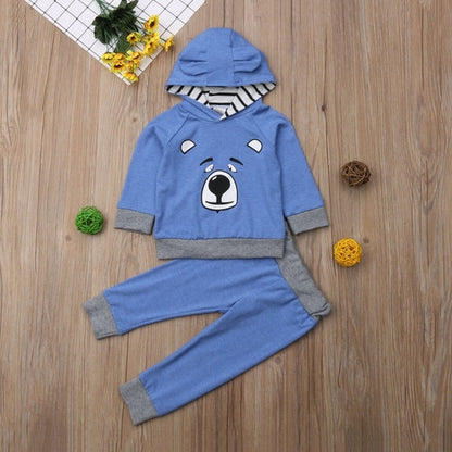 Newborn Toddler Baby Girl Boy Hooded Sweater