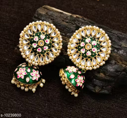 New Eva Meenakari Earrings