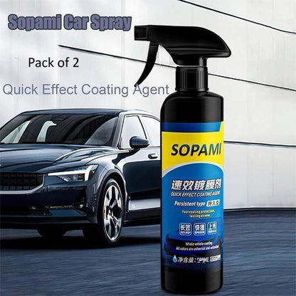 Sopami Car Coating Spray  100ml Pack of 2