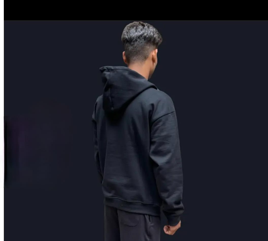 Black Hoodie For Men/Women