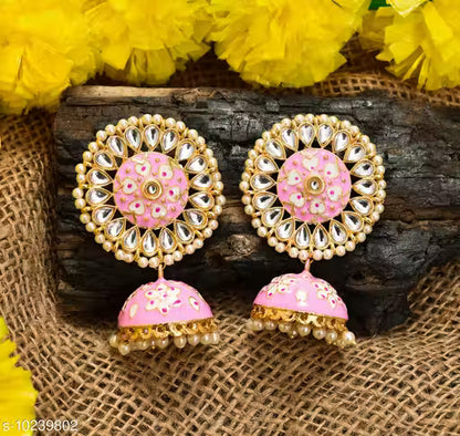 New Eva Meenakari Earrings