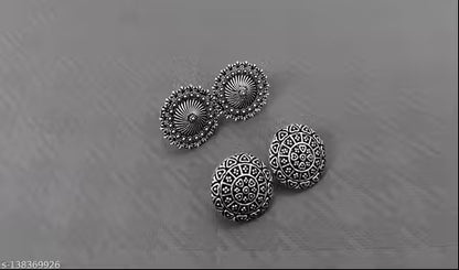 Premium Antique Finish Stud Earring Combo