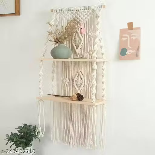 Wall Hanging Decor, Home Decor, Wall Shelves, Wall Hangings for Home Decoration, Wall Decor, Room Decor Items for Bedroom, Aesthetic Room