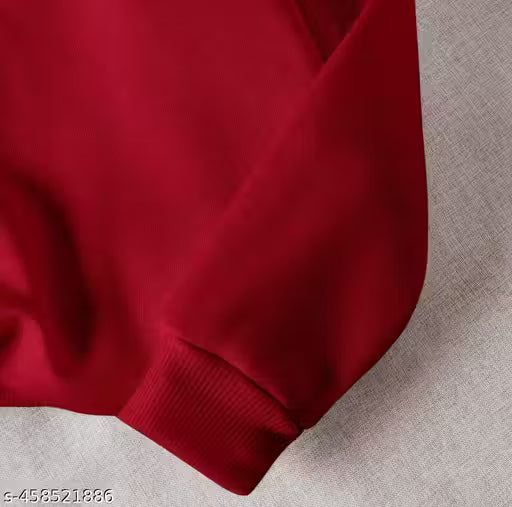 Neck Pullover Sweatshirt